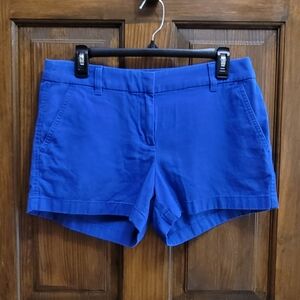 J. Crew Sz 6 W 32 R 9 L 3 Women's Blue Shorts